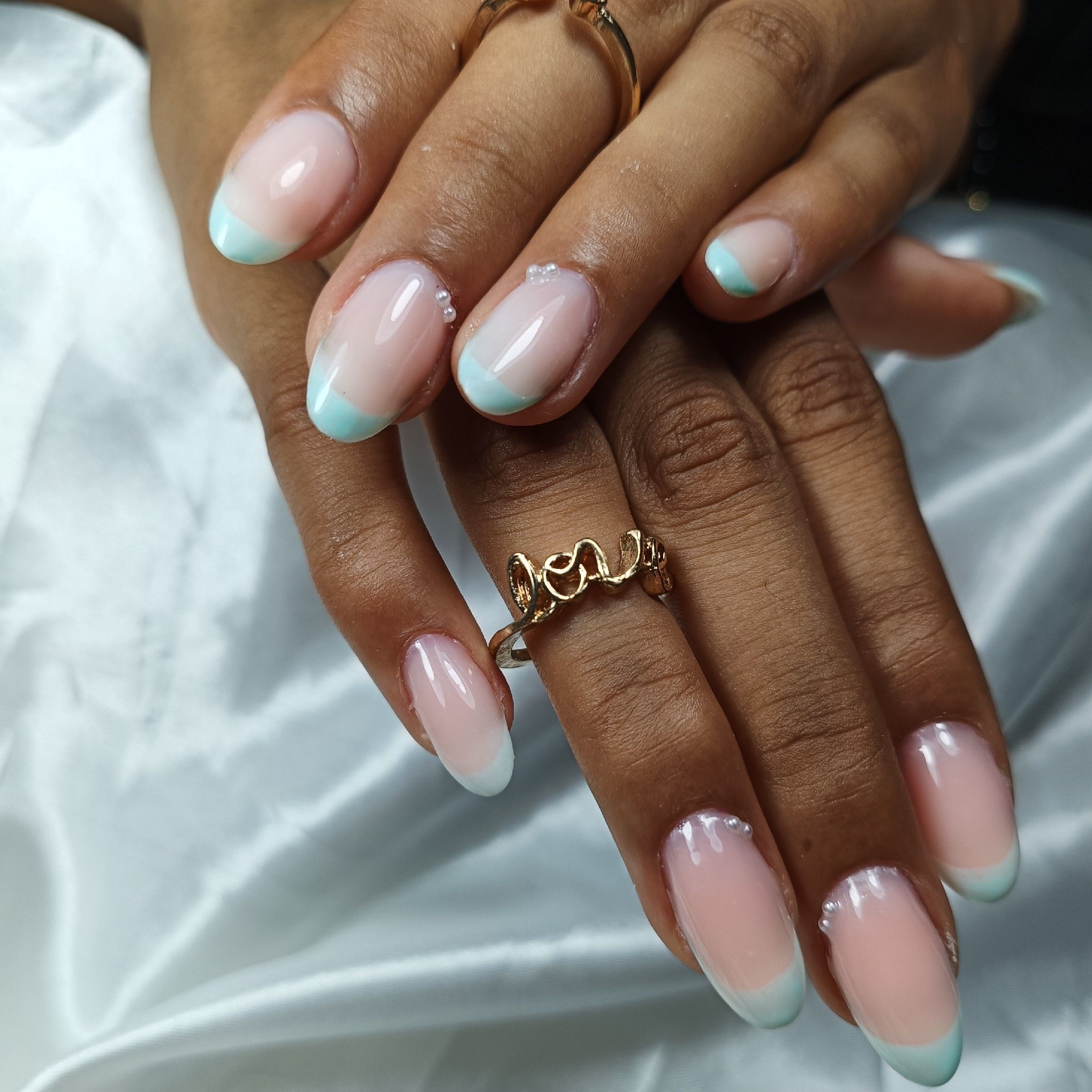 Remplissage gel coloré